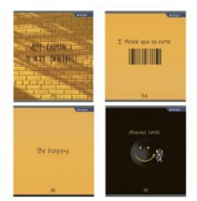 Тетрадь 36 л., А5, линия, Alingar, Positive book, мелованный картон, AL9905  