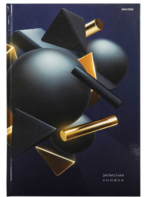 ЗАПИСНАЯ КНИГА А4 200л, ГЕОМЕТРИЧЕСКИЕ ФИГУРЫ - 2 (200-6749) 